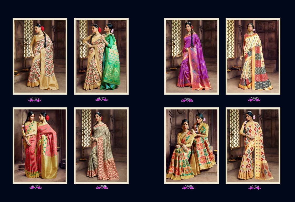 Sangam Veena New Exclusive Casual Festival Wear Designer Pure Banarasi Silk Sarees Collection